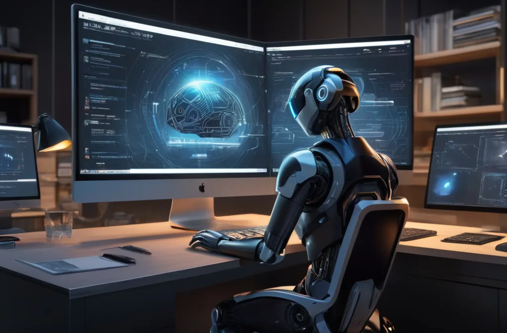 Concepto de IA y diseño